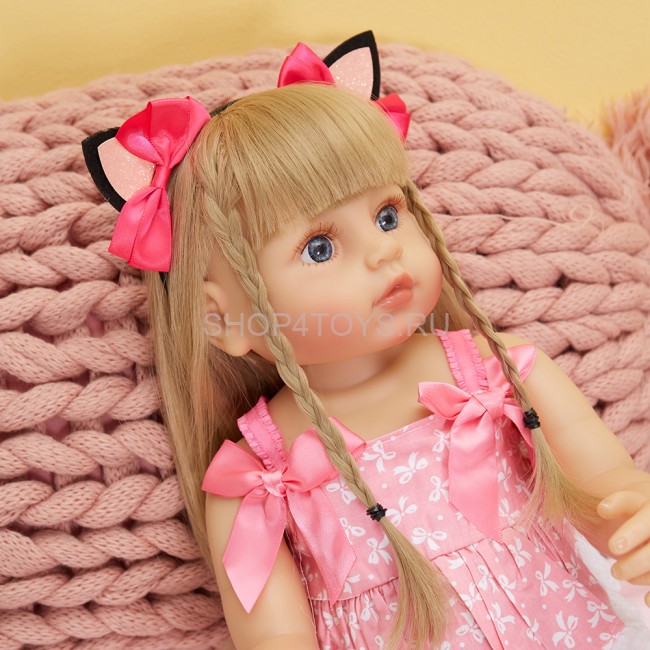 Реборн с силиконовым телом Светочка