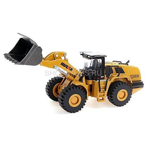 Металлический бульдозер-погрузчик HuiNa Toys 1:50 - HN1714 Металлический бульдозер-погрузчик HuiNa Toys 1:50 - HN1714