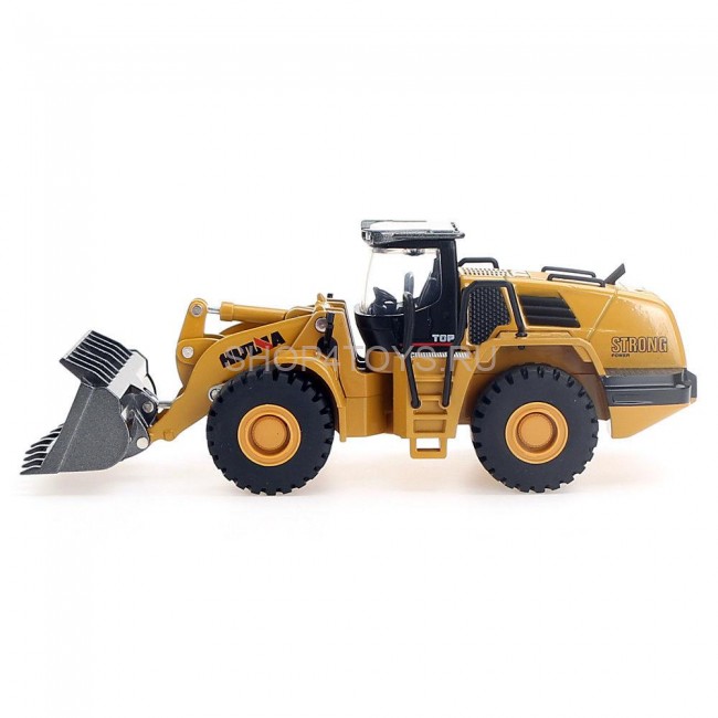 Металлический бульдозер-погрузчик HuiNa Toys 1:50 - HN1714 Металлический бульдозер-погрузчик HuiNa Toys 1:50 - HN1714
