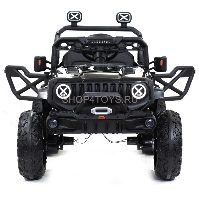 Детский электромобиль джип HL с полным приводом (черный, EVA, 12V) - HL598-4WD-BLACK Детский электромобиль джип HL с полным приводом (черный, EVA, 12V) - HL598-4WD-BLACK