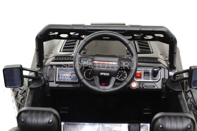 Детский электромобиль джип HL с полным приводом (черный, EVA, 12V) - HL598-4WD-BLACK Детский электромобиль джип HL с полным приводом (черный, EVA, 12V) - HL598-4WD-BLACK