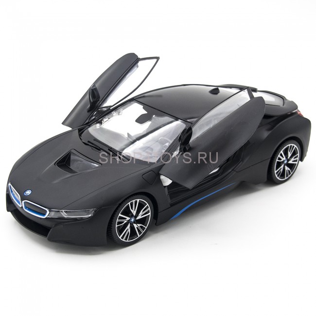 Радиоуправляемая машина Rastar BMW i8 Black 1:14 (двери открываеются с пульта) - RAS-71000 Радиоуправляемая машина Rastar BMW i8 Black 1:14 (двери открываеются с пульта) - RAS-71000