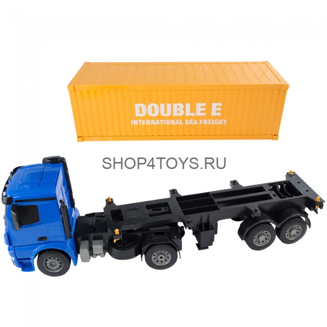 Радиоуправляемый контейнеровоз Double E Mercedes-Benz Arocs 1:20 2.4G - E564-003 Радиоуправляемый контейнеровоз Double E Mercedes-Benz Arocs 1:20 2.4G - E564-003