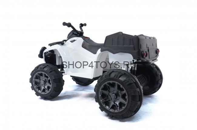 Детский квадроцикл Grizzly Next White 4WD с пультом управления 2.4G - BDM0909 Детский квадроцикл Grizzly Next White 4WD с пультом управления 2.4G - BDM0909
