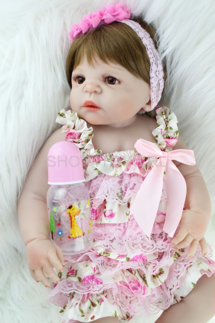 Реборн силиконовая Сильвия