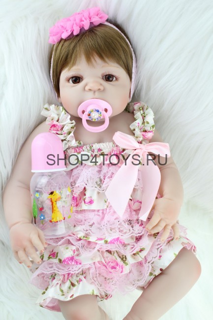 Реборн силиконовая Сильвия