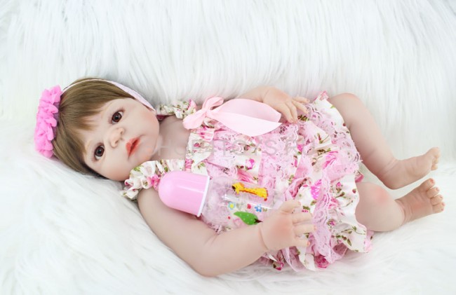 Реборн силиконовая Сильвия