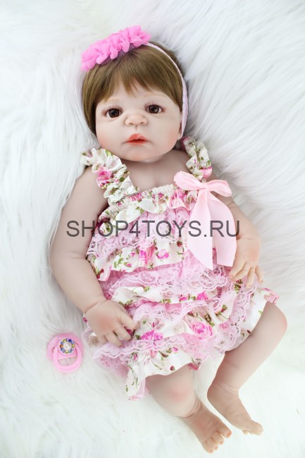 Реборн силиконовая Сильвия