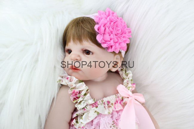 Реборн силиконовая Сильвия