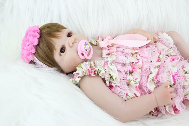 Реборн силиконовая Сильвия