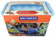 Магнитный 3D конструктор Магникон MK-48 Магнитный 3D конструктор Магникон MK-48