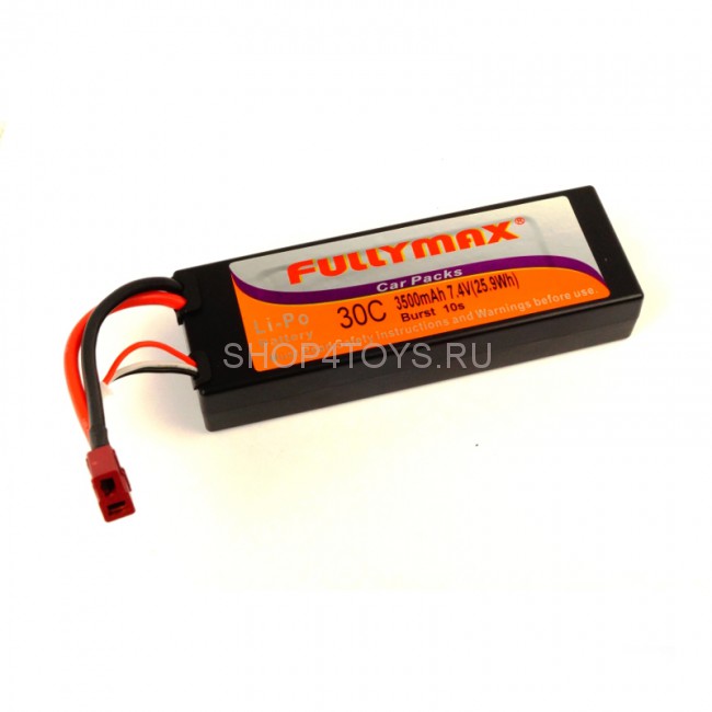 Аккумулятор HSP 7.4V 3500 mAh 30C 25.9Wh - 03205