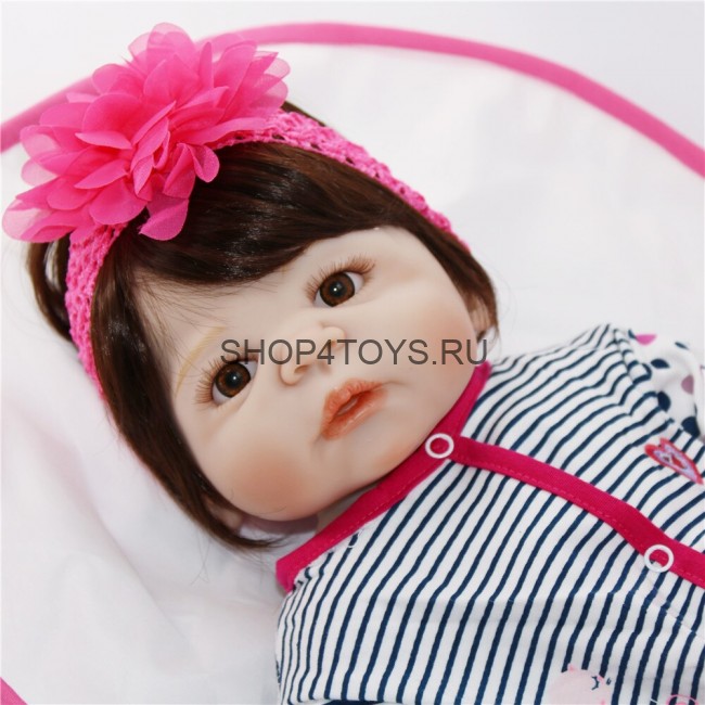 Реборн с силиконовым телом Клавдия