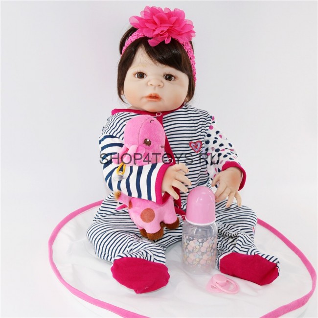 Реборн с силиконовым телом Клавдия