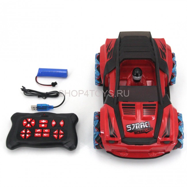 Радиоуправляемая машина ZeGan "Сrazy Drift" 1:16, красный - ZG-C1432-RED