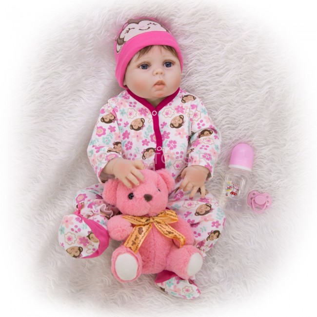 Реборн девочка силиконовая Алинка