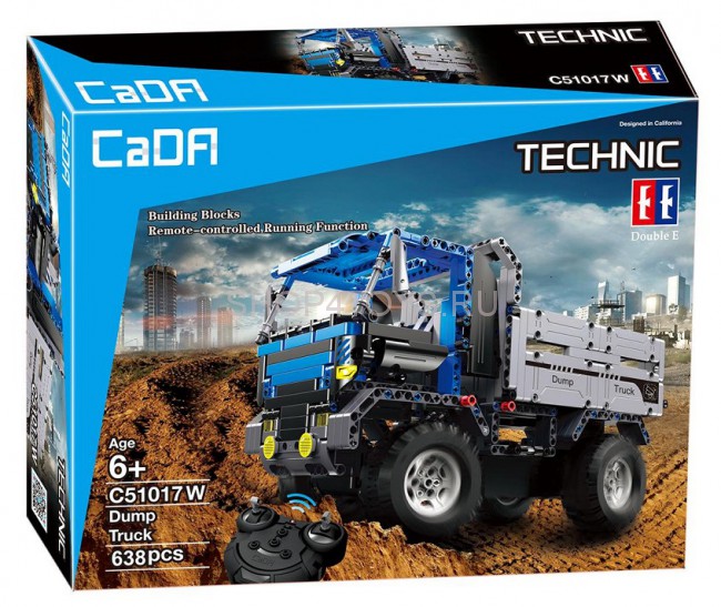 Радиоуправляемый большой самосвал серии TECHNIC 2 в 1 - C51017W Радиоуправляемый большой самосвал серии TECHNIC 2 в 1 - C51017W