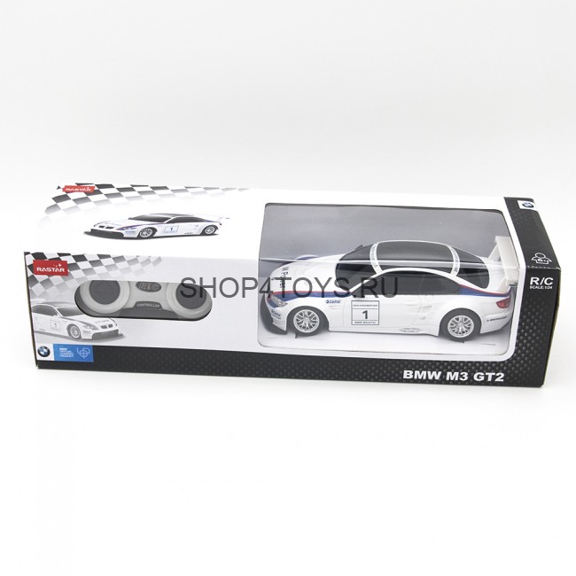 Радиоуправляемая машина Rastar BMW M3 1:24 - RAS-48300 Радиоуправляемая машина Rastar BMW M3 1:24 - RAS-48300
