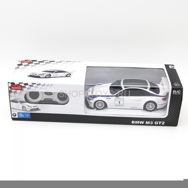 Радиоуправляемая машина Rastar BMW M3 1:24 - RAS-48300 Радиоуправляемая машина Rastar BMW M3 1:24 - RAS-48300