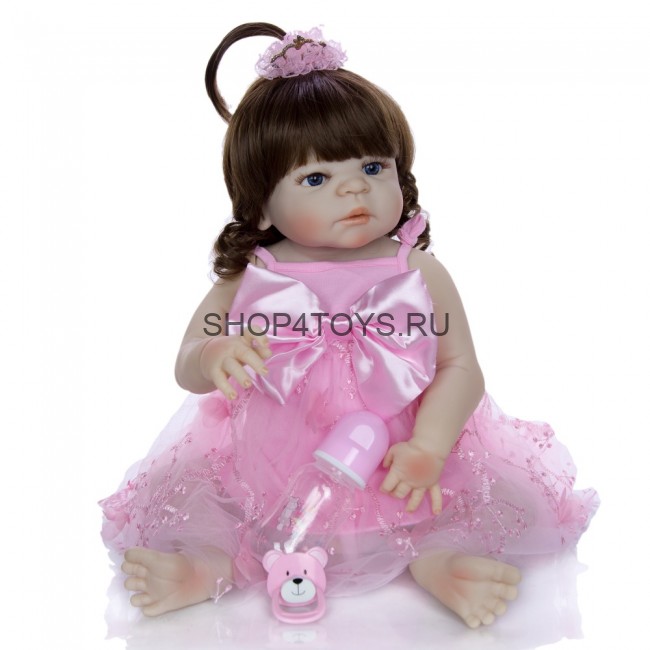 Кукла реборн силиконовая Линда