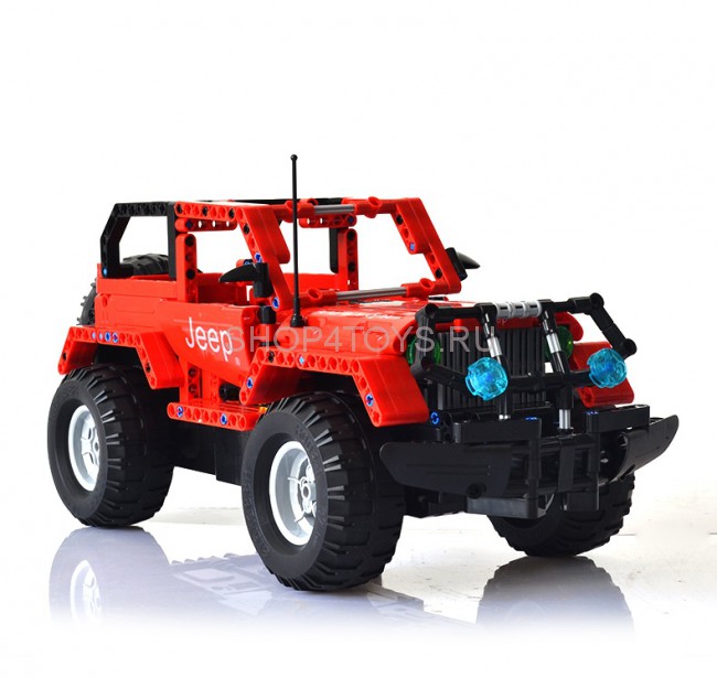 Радиоуправляемый джип-конструктор серии TECHNIC 2 в 1 - C51001W Радиоуправляемый джип-конструктор серии TECHNIC 2 в 1 - C51001W