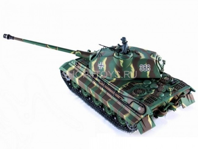 Радиоуправляемый танк Heng Long German King Pro 1:16 Li-Ion 2.4G - 3888-1PRO Радиоуправляемый танк Heng Long German King Pro 1:16 Li-Ion 2.4G - 3888-1PRO