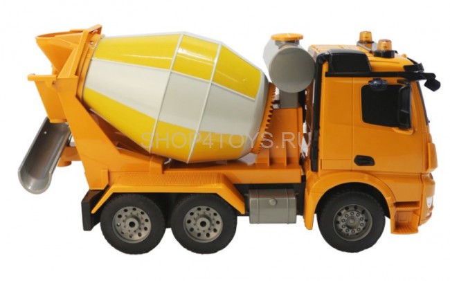 Радиоуправляемая бетономешалка Double E Mercedes-Benz Arocs 1:20 2.4G - E528-003 Радиоуправляемая бетономешалка Double E Mercedes-Benz Arocs 1:20 2.4G - E528-003