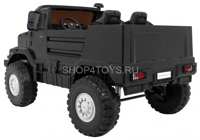 Детский электромобиль грузовик Mercedes-Benz Zetros Black 2WD - BDM0916 Детский электромобиль грузовик Mercedes-Benz Zetros Black 2WD - BDM0916