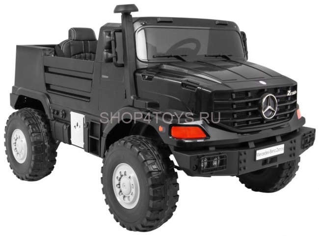 Детский электромобиль грузовик Mercedes-Benz Zetros Black 2WD - BDM0916 Детский электромобиль грузовик Mercedes-Benz Zetros Black 2WD - BDM0916