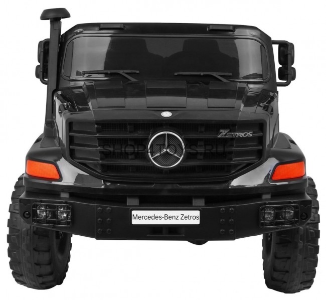 Детский электромобиль грузовик Mercedes-Benz Zetros Black 2WD - BDM0916 Детский электромобиль грузовик Mercedes-Benz Zetros Black 2WD - BDM0916
