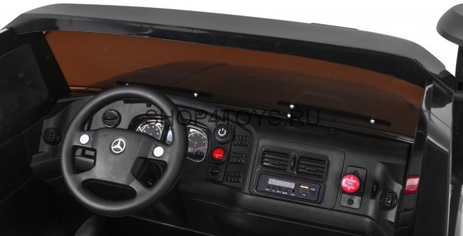 Детский электромобиль грузовик Mercedes-Benz Zetros Black 2WD - BDM0916 Детский электромобиль грузовик Mercedes-Benz Zetros Black 2WD - BDM0916