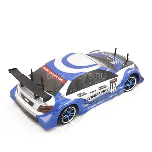 Радиоуправляемый автомобиль для дрифта HSP Flying Fish 1 - 1:10 4WD - 94123P-12381 - 2.4G Радиоуправляемый автомобиль для дрифта HSP Flying Fish 1 - 1:10 4WD - 94123P-12381 - 2.4G