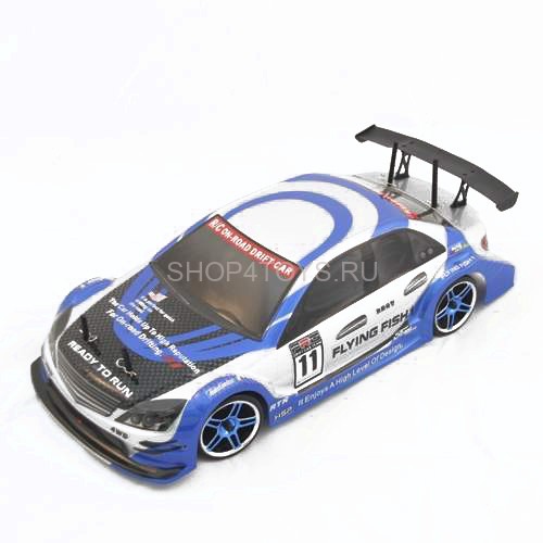 Радиоуправляемый автомобиль для дрифта HSP Flying Fish 1 - 1:10 4WD - 94123P-12381 - 2.4G Радиоуправляемый автомобиль для дрифта HSP Flying Fish 1 - 1:10 4WD - 94123P-12381 - 2.4G