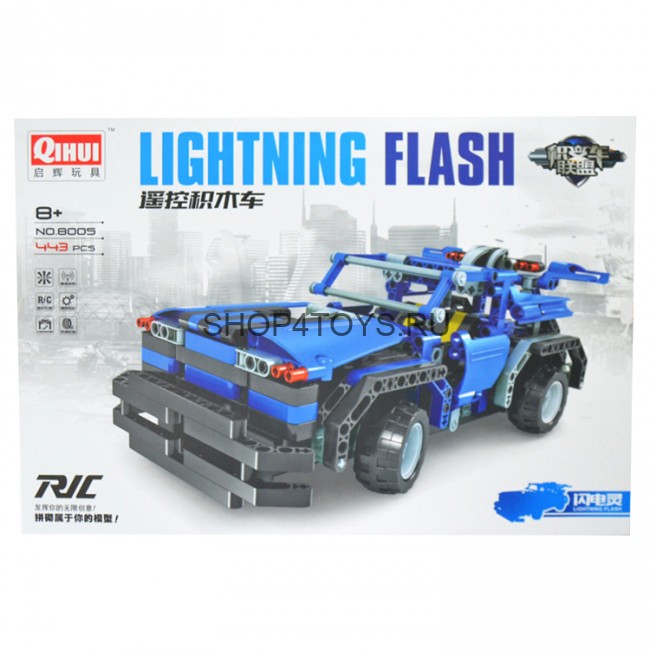 Радиоуправляемый конструктор - внедорожник "Джип" - 8005