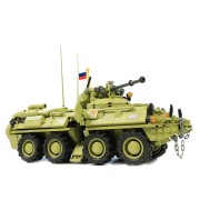 Конструктор Армия России - Российский бронетранспортёр БТР-82А - АР-01028 Конструктор Армия России - Российский бронетранспортёр БТР-82А - АР-01028