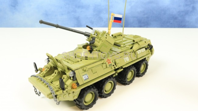 Конструктор Армия России - Российский бронетранспортёр БТР-82А - АР-01028 Конструктор Армия России - Российский бронетранспортёр БТР-82А - АР-01028