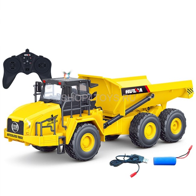 Радиоуправляемый карьерный самосвал HUI NA TOYS масштаб 1:16 2.4G - HN1553 Радиоуправляемый карьерный самосвал HUI NA TOYS масштаб 1:16 2.4G - HN1553