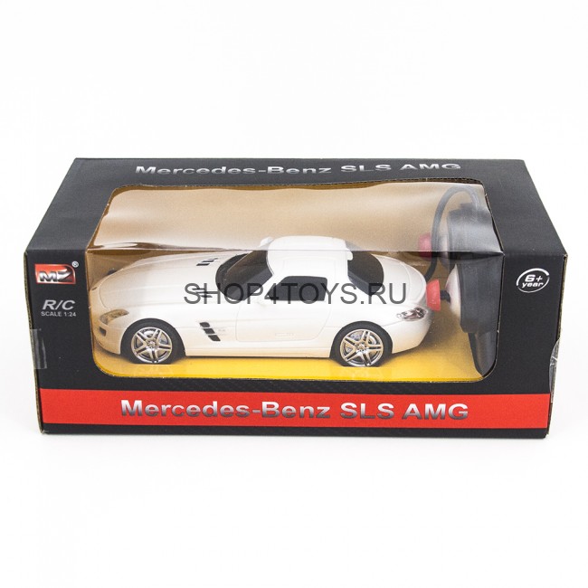 Радиоуправляемая машина MZ Mercedes-Benz SLS White - 27046-W Радиоуправляемая машина MZ Mercedes-Benz SLS White - 27046-W