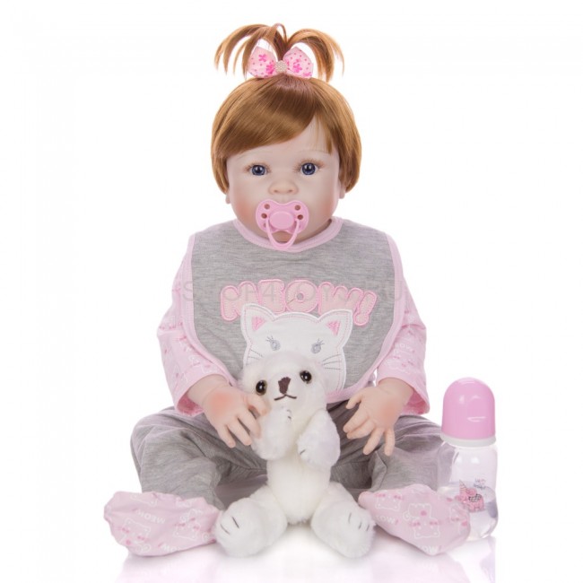 Реборн силиконовая Марина