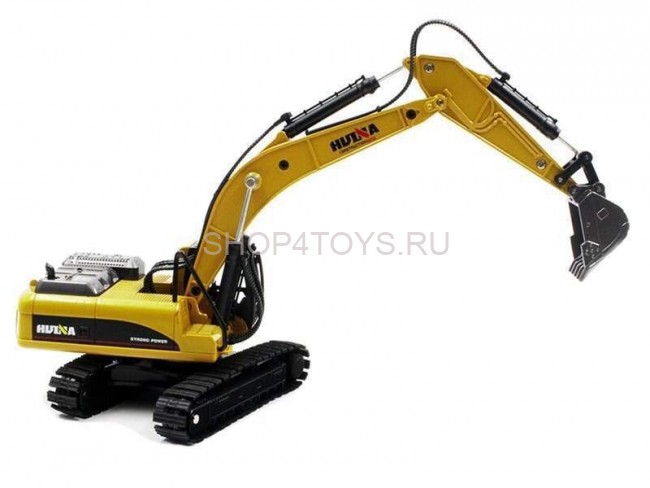Металлический гусеничный экскаватор HuiNa Toys 1:40 - HN1910 Металлический гусеничный экскаватор HuiNa Toys 1:40 - HN1910
