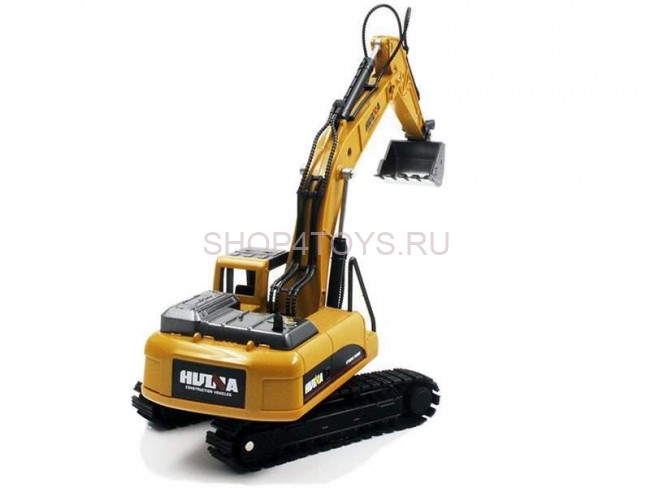 Металлический гусеничный экскаватор HuiNa Toys 1:40 - HN1910 Металлический гусеничный экскаватор HuiNa Toys 1:40 - HN1910