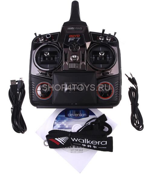 Аппаратура радиоуправления Walkera Devo F7 (с FPV) 2.4GHz - DEVO-F7 Аппаратура радиоуправления Walkera Devo F7 (с FPV) 2.4GHz - DEVO-F7