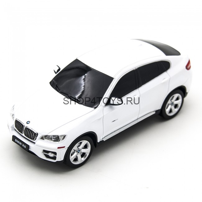 Радиоуправляемая машина Rastar BMW X6 White 1:24 - RAS-31700-W Радиоуправляемая машина Rastar BMW X6 White 1:24 - RAS-31700-W