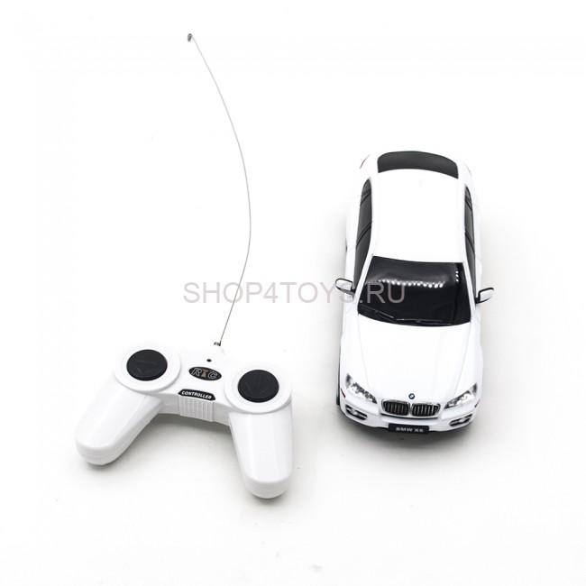Радиоуправляемая машина Rastar BMW X6 White 1:24 - RAS-31700-W Радиоуправляемая машина Rastar BMW X6 White 1:24 - RAS-31700-W
