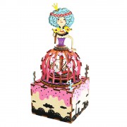 Деревянный 3D конструктор - музыкальная шкатулка Robotime "Princess" - AM405 Деревянный 3D конструктор - музыкальная шкатулка Robotime "Princess" - AM405