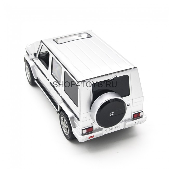Радиоуправляемая машина Rastar Mercedes Silver G55 AMG 1:14 - 30400-S Радиоуправляемая машина Rastar Mercedes Silver G55 AMG 1:14 - 30400-S