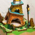 Деревянный 3D конструктор - музыкальная шкатулка Robotime "Romantic Eiffel" - AM308 Деревянный 3D конструктор - музыкальная шкатулка Robotime "Romantic Eiffel" - AM308