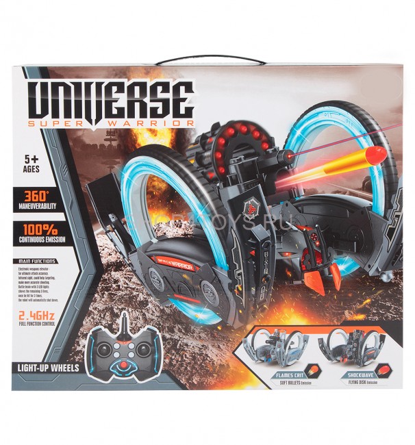 Радиоуправляемая боевая машина Keye Toys Space Warrior (лазер, диски) 2.4G - KT801 Радиоуправляемая боевая машина Keye Toys Space Warrior (лазер, диски) 2.4G - KT801