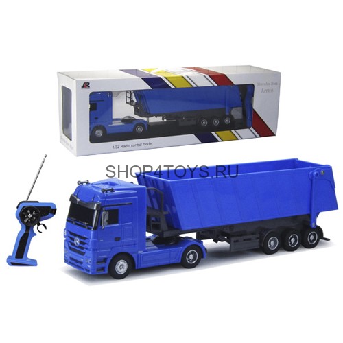 Радиоуправляемый грузовик Mercedes-Benz Actros Dump Trailer 1:32 - QY1101C-B
