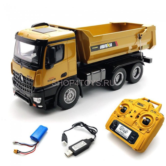 Радиоуправляемый самосвал HUI NA TOYS 2.4G 10CH 1:14 RTR - HN1582 Радиоуправляемый самосвал HUI NA TOYS 2.4G 10CH 1:14 RTR - HN1582